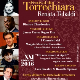 FESTIVAL DI TORRECHIARA RENATA TEBALDI 2016